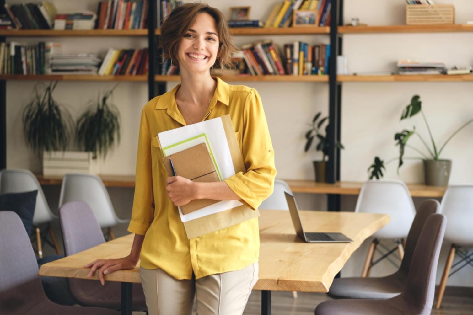 Environnement de travail collaboratif illustrant notre approche de la responsabilité financière